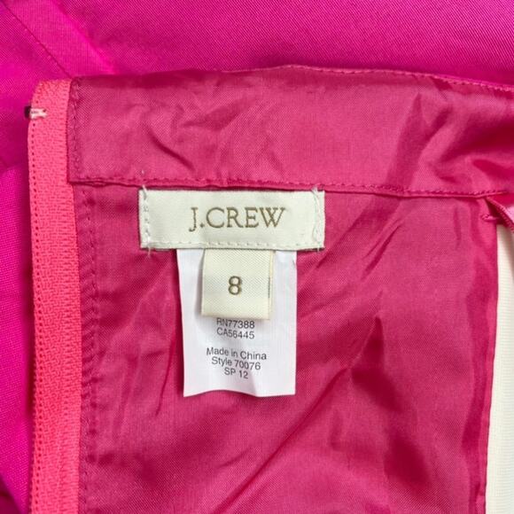 J. Crew Pink Flamenca Dress size 8 - Picture 9 of 11